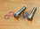 Norton Upright Gearbox Top Cover Screws/Washers (Bar Turned SS) - Pair