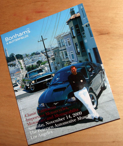 Bonhams Catalog - 14th November 2009: California Classic - Cars &amp; Motorcycle Auction