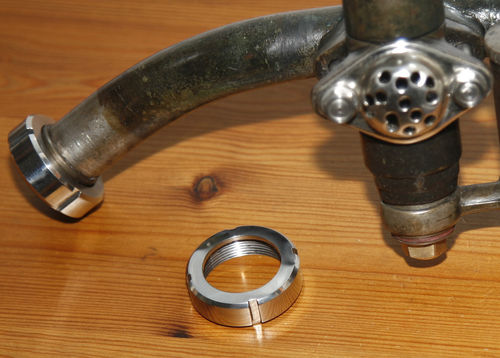 Douglas 2 3/4hp (and EW) - Stainless Steel Inlet Manifold and Exhaust Nuts (Enquiry Only)