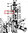 Circular RN Throttle Needle Clip - to fit original Amal RN Carbs (Original Design) - Each