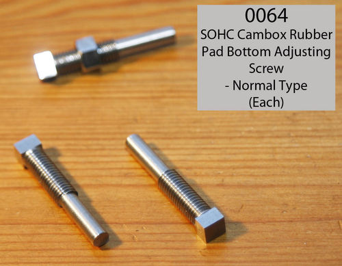 SOHC Cambox Rubber Pad Bottom Adjusting Screw