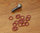 SOHC and OHV/SV Cheesehead Screw - Red Fibre Washers: Each