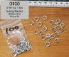Thin Width Spring Washers (Stainless Steel) - 3/16" or 1 (and 2) B.A. (per 20)