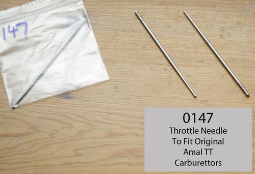 Throttle Needles to fit Original Amal TT Carburetters (Each)