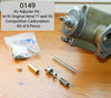 Air Adjuster Kit to fit original Amal TT, RN and GP Carbs - 6 Parts