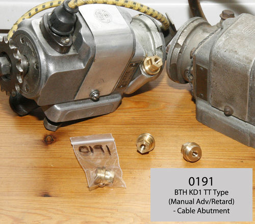 BTH KD1 Comp Magneto - Manual Advance/Retard Cable Abutment