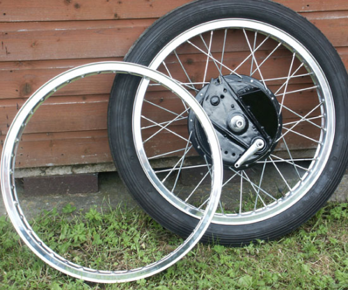 Alloy Front Rim : 21 Inch WM1 Flanged