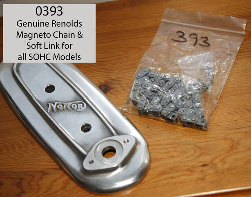 SOHC Magneto Chain (Genuine Renolds) + Soft Link : SOHC Models (46 Link)