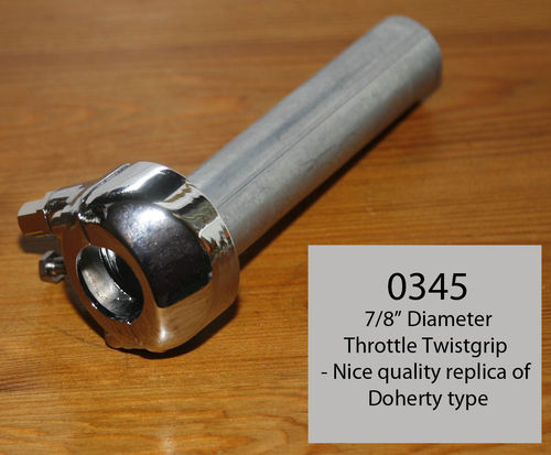 Throttle Twistgrip -  Doherty Lookalike - Standard Type 7/8" Bar Size