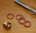 Red Fibre 'Pre-Threaded' Tight Fit 1/4" BSP Washers (i.e. Sump Plugs/Unions) - Pack of 5