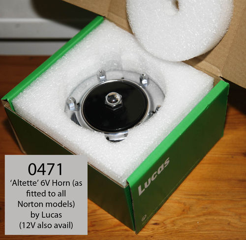 Altette 6v HF1234 Horn by - Genuine Lucas
