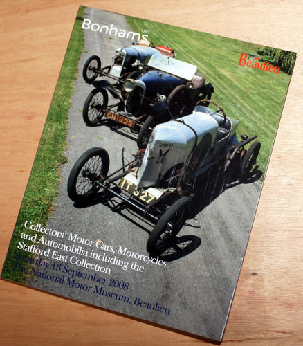 Bonhams Catalog - 13th September 2008: Beaulieu Museum - Cars &amp; Motorcycle Auction