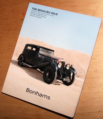 Bonhams Catalog - 05th September 2015: Beaulieu Museum - Cars &amp;amp; Motorcycle Auction