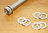 1/2" Stainless Steel Engine Bolt Washer - Reduced Outer Diameter: Bag of 6