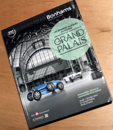 Bonhams Catalog - 7th February 2013: Le Grand Palais, Paris - Cars &amp; Motorcycle Auction