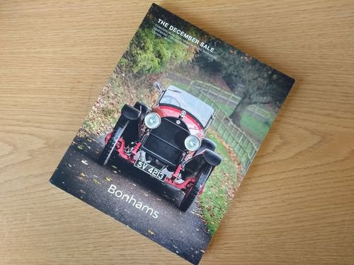 Bonhams Catalog - 7th December 2016: Olympia, London - Cars & Motorcycle Auction