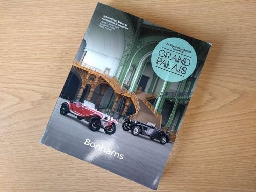 Bonhams Catalog - 5th February 2015: Paris France - Cars & Motorcycle Auction
