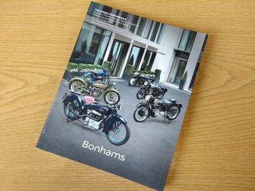 Bonhams Catalog - 26th April 2015: Staffordshire County Showground - Motorcycle Auction