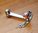 Douglas 2 3/4hp and 4hp - Tanktop Exotic Wood Gear Lever Knob and Stainless Steel Centre Bolt