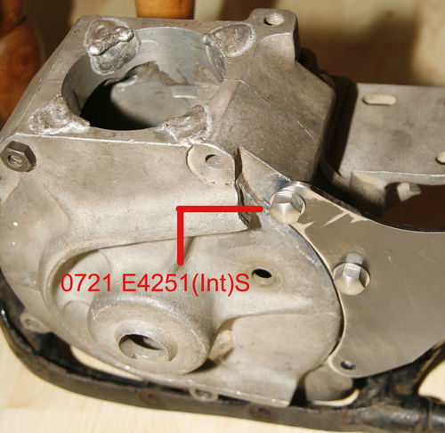 E4251 - SOHC Mod 40(350) Inter Rnded Head Rear/Short Engine Bolt Set (3/8"x26 tpi) - Stainless Steel