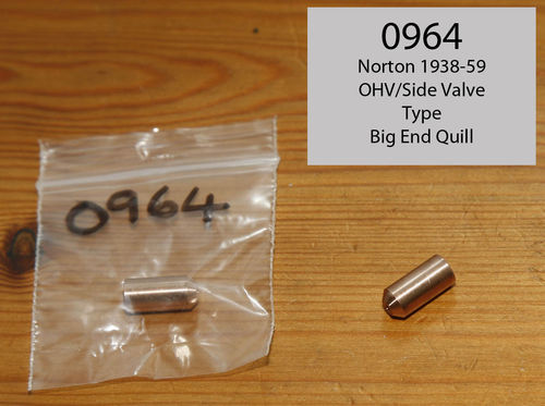 OHV/SV  Big End Oil Feed Quill Plunger (1938 - 1959 OHV/SV type)