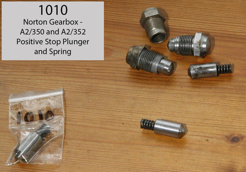 1933-50 Upright Gearbox - Cam Plate Plunger and Cam Plate Plunger Spring (Pair)