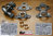 1934-51 Norton Upright Gearbox - Selector Mechanism Plates - Front and Rear Bush's (Pair)