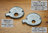 1934-51 Norton Upright Gearbox - Selector Mechanism Plates - Front and Rear Bush's (Pair)