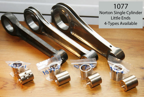 Norton Single : (Bronze) Little End Bush - 4 Types To fit SOHC Inter/Manx/OHV/SV Models avail