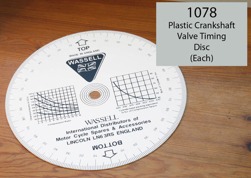 Crankshaft Timing Disc Tool - Plastic Type (Each)