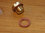 Red Fibre 'Pre-Threaded' Tight Fit 1/4" BSP Washers (i.e. Sump Plugs/Unions) - Pair