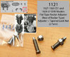 1928 - 1937? Type - OHV/CS1 Rocker Arm Pad Type Tappet Adjuster/Nut - (2 Parts)
