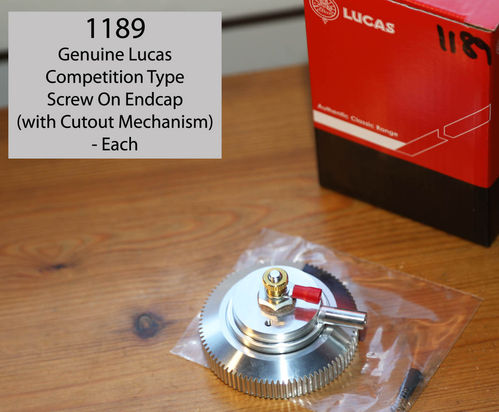 Genuine Lucas K2FC/FR (and other Lucas NR1 Comp mags?) Competition Magneto End Cap - Each